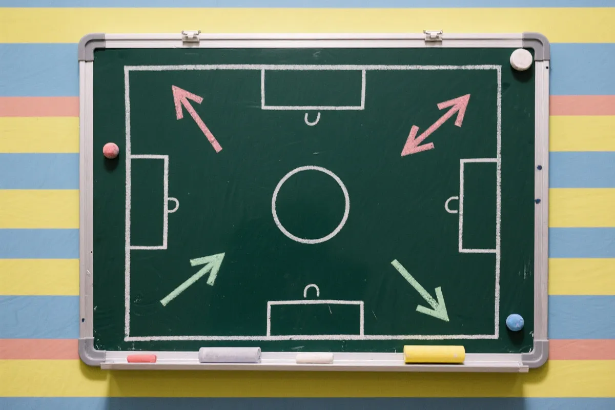 战术板示意与数据图表